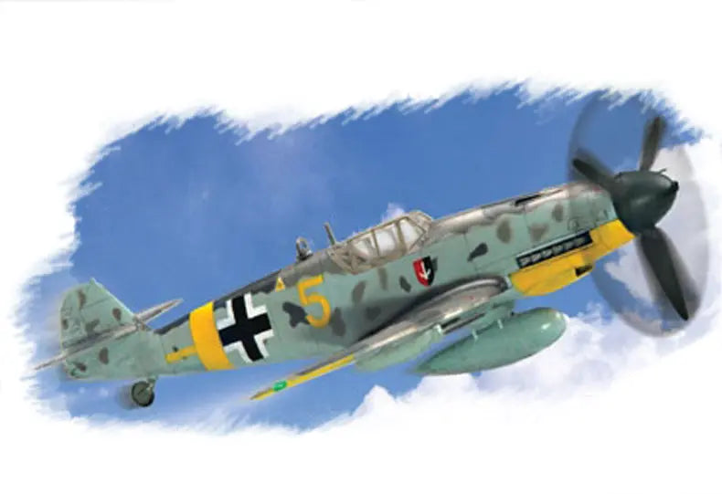 HobbyBoss 1/72 Bf109 G-2 Plastic Model Kit HobbyBoss