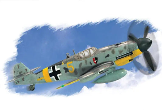 HobbyBoss 1/72 Bf109 G-2 Plastic Model Kit HobbyBoss