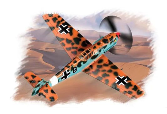 HobbyBoss 1/72 Bf109E-4/7 Plastic Model Kit HobbyBoss