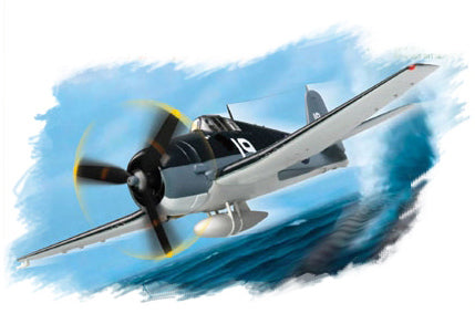HobbyBoss 1/72 F6F-3 "Hellcat" Plastic Model Kit HobbyBoss