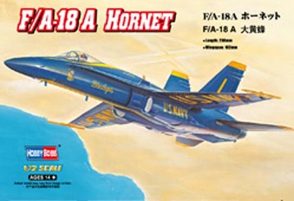 HobbyBoss 1/72 F/A-18A HORNET Plastic Model Kit