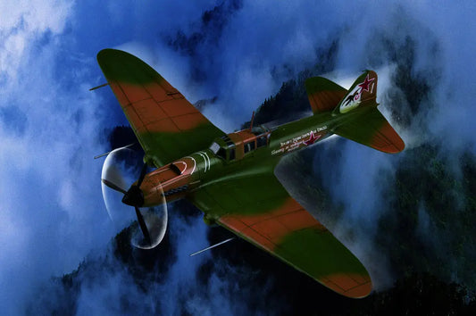 HobbyBoss 1/72 IL-2M3 Attack Aircraft Plastic Model Kit HobbyBoss