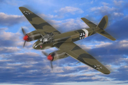 HobbyBoss 1/72 German Ju88 Fighter Plastic Model Kit HobbyBoss