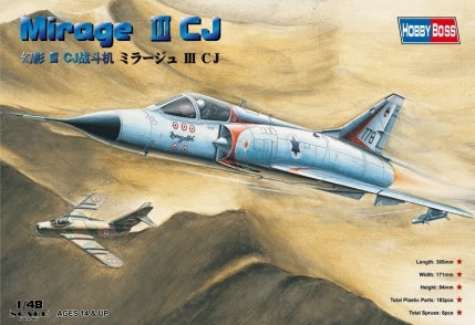HobbyBoss 1/48 Mirage IIICJ Fighter Plastic Model Kit