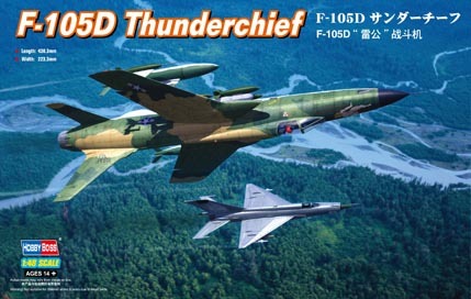 HobbyBoss 1/48 F-105D Thunderchief Plastic Model Kit