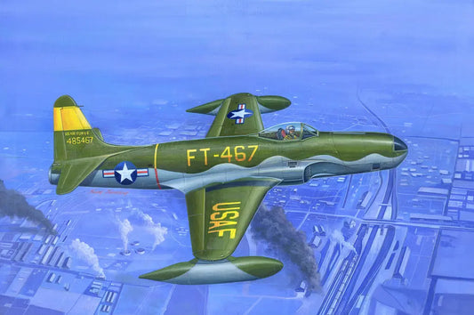 HobbyBoss 1/48 RF-80A Shooting Star fighter Plastic Model Kit HobbyBoss