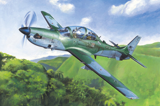 HobbyBoss 1/48 Brazilian EMB314 Super Tucano Plastic Model Kit