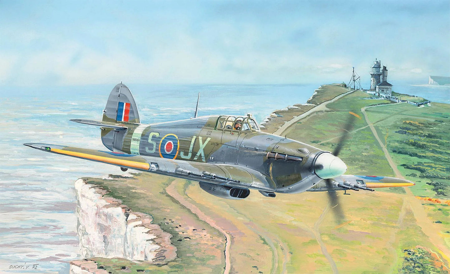 HobbyBoss 1/48 Hawker Hurricane Mk.II Plastic Model Kit