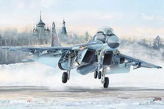 HobbyBoss 1/48 Russian MiG-29K Plastic Model Kit HobbyBoss