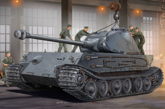 HobbyBoss 1/35 German VK4502 (P) Hintern Plastic Model Kit HobbyBoss