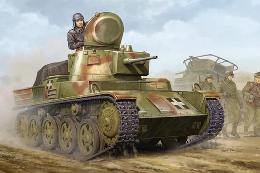 HobbyBoss 1/35 Hungarian Light Tank 38M Toldi II(B40) Plastic Model Kit HobbyBoss