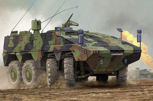 HobbyBoss 1/35 German Boxer MRAV Plastic Model Kit HobbyBoss