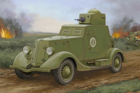 HobbyBoss 1/35 Soviet BA-20 Armored Car Mod.1939 Plastic Model Kit HobbyBoss