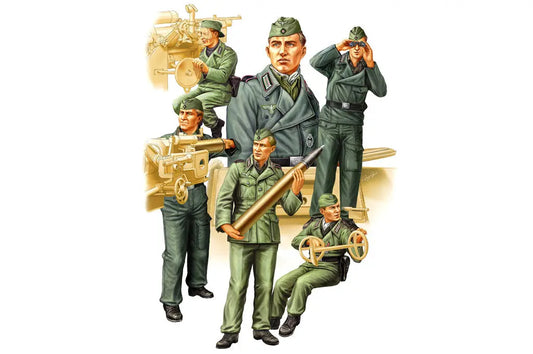 HobbyBoss 1/35 German SPG Crew Vol.2 Plastic Model Kit HobbyBoss