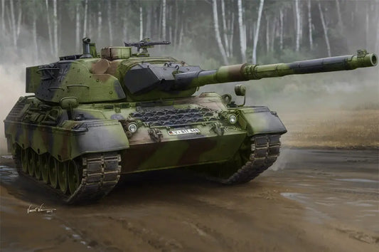 HobbyBoss 1/35 Leopard 1A5 MBT Plastic Model Kit HobbyBoss