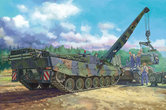 HobbyBoss 1/35 Bergepanzer BPz3 “Buffalo” ARV Plastic Model Kit HobbyBoss