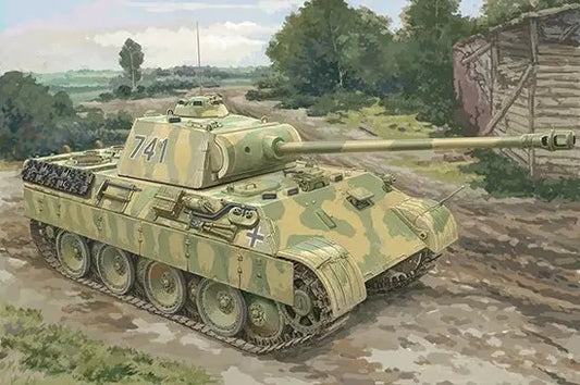 HobbyBoss 1/48 German Sd.Kfz.171 PzKpfw Ausf A  Plastic Model Kit HobbyBoss