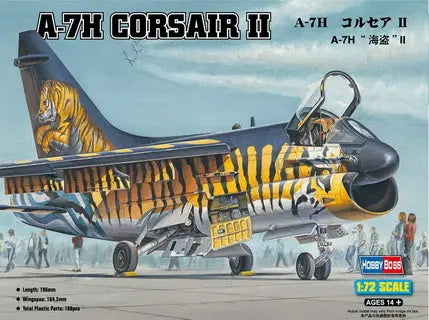 HobbyBoss 1/72 A-7H Corsair II Plastic Model Kit HobbyBoss