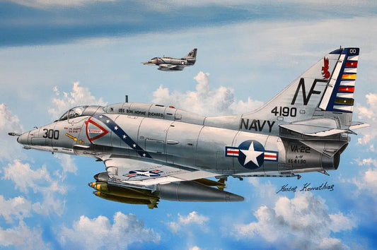 HobbyBoss 1/72 A-4F Sky Hawk Plastic Model Kit HobbyBoss