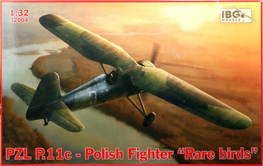 IBG 1/32 PZL P.11c Polish Fighter - "Rare Birds" Plastic Model Kit