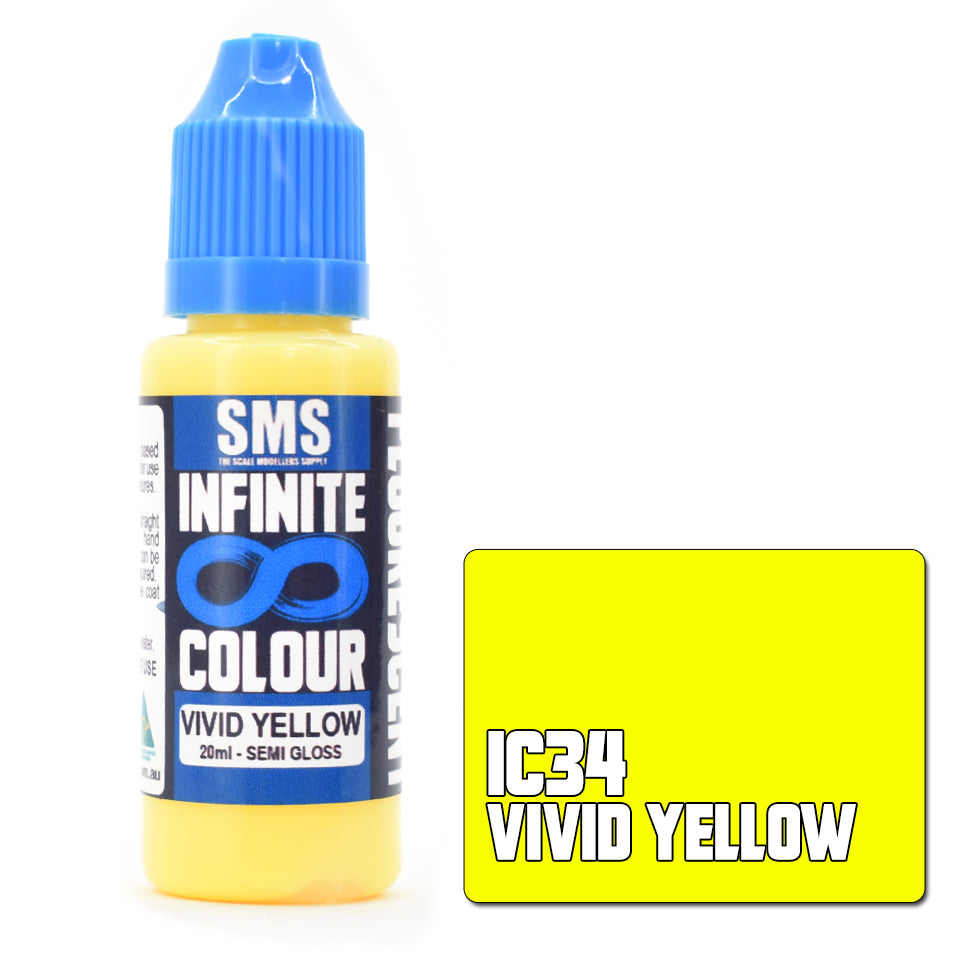 SMS Infinite Colour Vivid Yellow 20ml