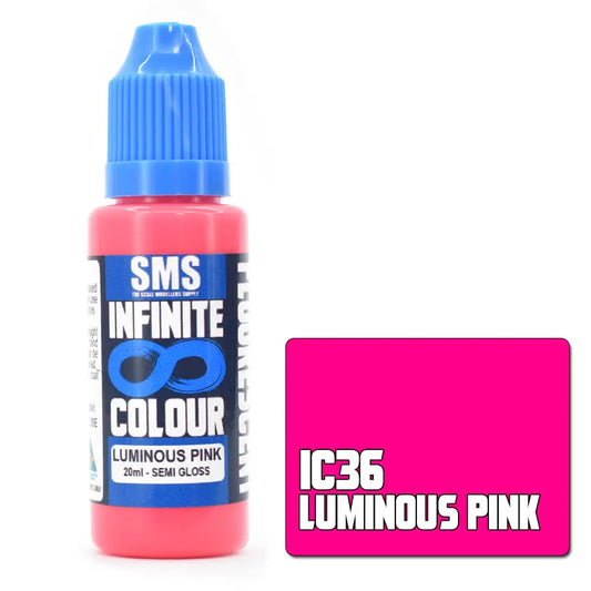 SMS Infinite Colour Luminous Pink 20ml The Scale Modellers Supply