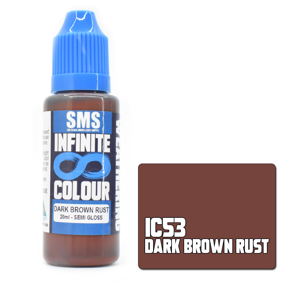 SMS Infinite Colour Dark Brown Rust 20ml