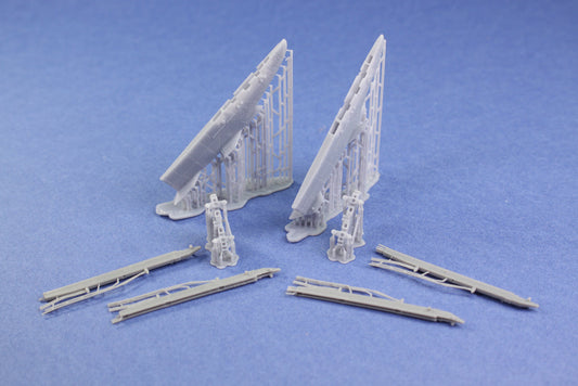 Phase Hanger Resin 1:48 F-4 Phantom Wing Pylons (USAF Style) including Flightline Resin LAU-105 Rails For Zoukei Mura