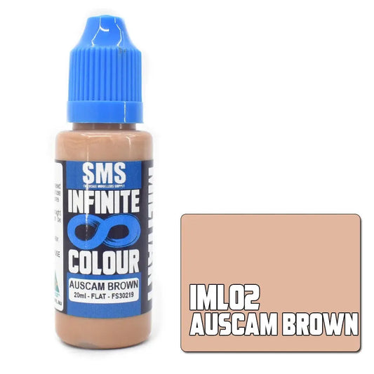 SMS Infinite Colour Auscam Brown FS30219 20ml The Scale Modellers Supply