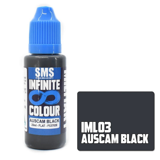 SMS Infinite Colour Auscam Black FS37038 20ml