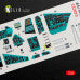 Kelik 1:48 Mi-24V Interior 3D Decals for Zvezda Kit