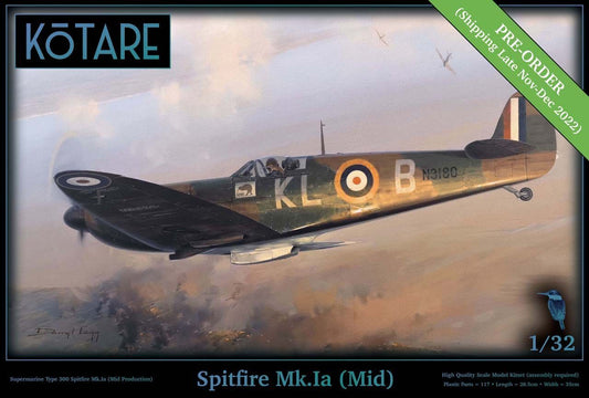 Kotare 1/32 Spitfire Mk.Ia (Mid)