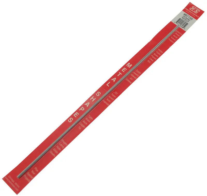 K&S Stainless Steel Rod 1/8 x 12" (1) K&S Metals