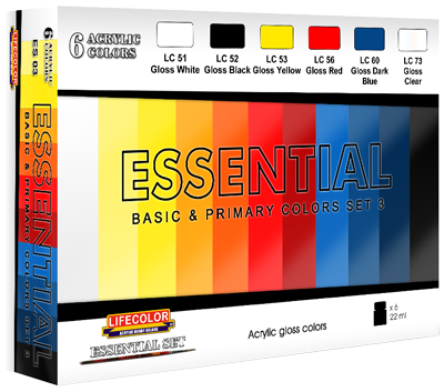LifeColor Essentials Set #3 Gloss