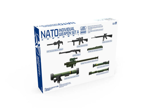Magic Factory 1/35 NATO Individual Weapon Set A Plastic Model Kit Magic Factory