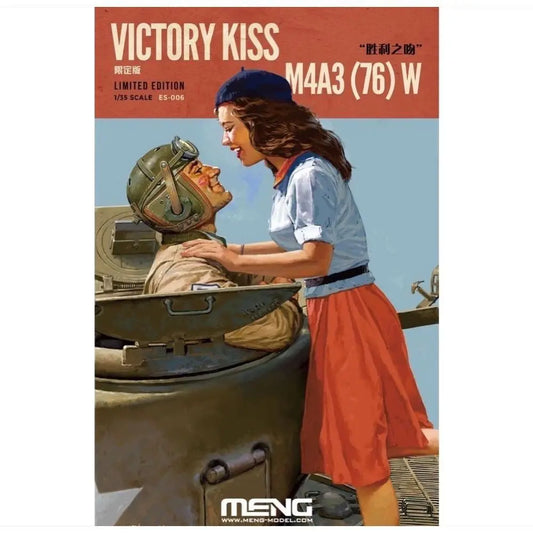 Meng 1/35 Victory Kiss M4A3 (76) W Limited Edition Plastic Model Kit Meng