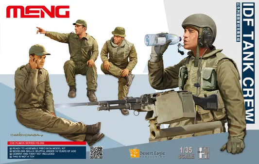 Meng 1/35 IDF Tank Crew Meng