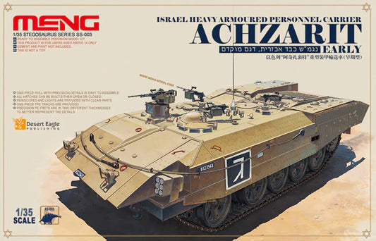 Meng 1/35 Israel Heavy Armoured Personnel Carrier Achzarit Early Plastic Model Kit