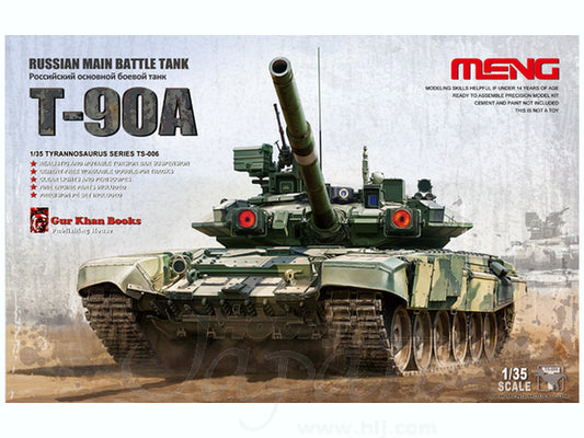 Meng 1/35 Russian Main Battle Tank T-90A Plastic Model Kit