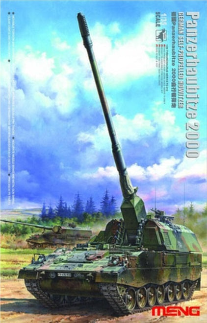 Meng 1/35 German Panzerhaubitze 2000 Self-Propelled Howitzer Plastic Model Kit