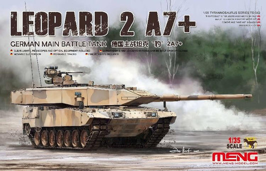 Meng 1/35 German Main Battle Tank Leopard 2 A7 Plastic Model Kit