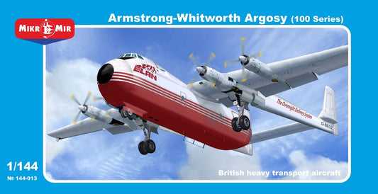 Micromir 1/144 British heavy transport aircraft ARGOSY (100 series ) Plastic Model Kit