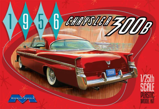 Moebius 1956 Chrysler 300B Plastic Model Kit