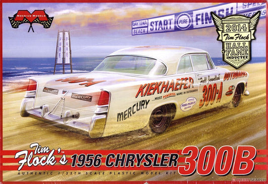 Moebius 1/25 1956 Chrysler 300B Tim Flock Plastic Model Kit