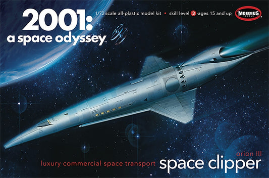 Moebius 29" Long 2001: A Space Odyssey: Space Clipper Orion Plastic Model Kit [2001-11]
