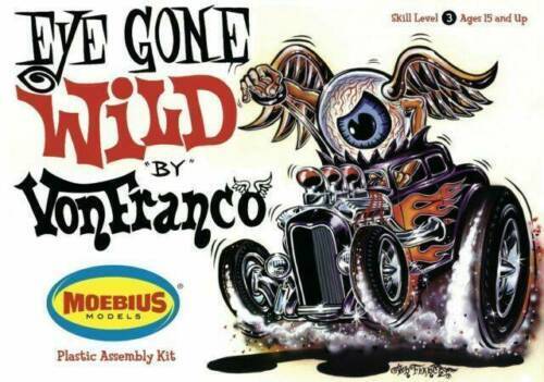 Moebius Von Franco Eye Gone Wild Plastic Model Kit
