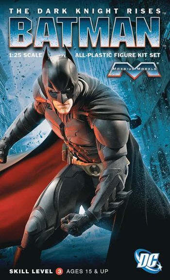 Moebius Dark Knight Figure Set Plastic Model Kit - Franklin Hobbies Ltd