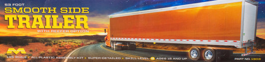 Moebius Models 53' Smoothside Trailer with Reefer option
