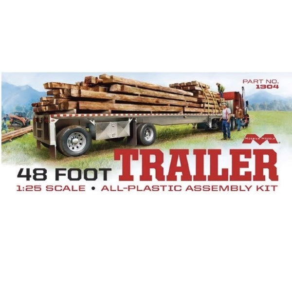 Moebius Models 48' Flat Deck Trailer