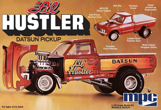 MPC 1/25 1975 Datsun Pickup "Li'l Hustler" Plastic Model Kit